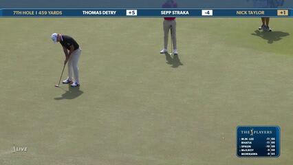 Nick Taylor | Round 2 | 7th hole | Shot 5 | 2025 THE PLAYERS