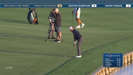 Justin Thomas | Round 2 | 18th hole | Shot 2 | 2026 THE PLAYERS