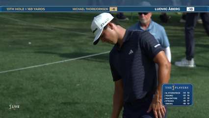 Michael Thorbjornsen | Round 4 | 13th hole | Shot 3 | 2026 THE PLAYERS