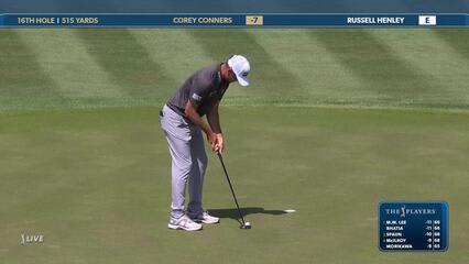 Corey Conners | Round 3 | 16th hole | Shot 5 | 2025 THE PLAYERS