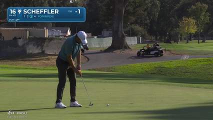 Scottie Scheffler | Round 1 | 16th hole | Shot 3 | 2025 Procore