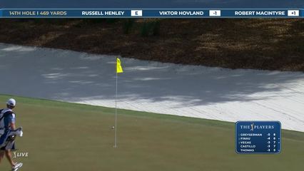 Russell Henley | Round 1 | 14th hole | Shot 3 | 2026 THE PLAYERS