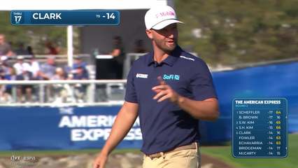 Wyndham Clark | Round 2 | 17th hole | Shot 3 | 2026 The American Express