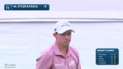 Matt Fitzpatrick | Round 2 | 11th hole | Shot 3 | 2025 Rocket Classic