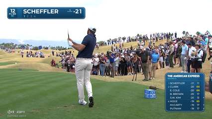 Scottie Scheffler | Round 3 | 12th hole | Shot 1 | 2026 The American Express