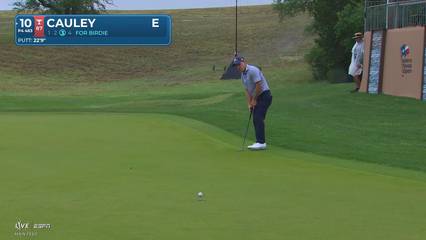 Bud Cauley | Round 1 | 10th hole | Shot 4 | 2026 Valero