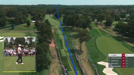 Wyndham Clark | Round 4 | 5th hole | Shot 1 | 2026 BMW Championship