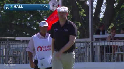 Harry Hall | Round 3 | 15th hole | Shot 3 | 2025 Rocket Classic