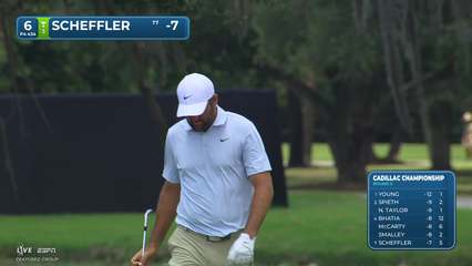 Scottie Scheffler | Round 3 | 6th hole | Shot 2 | 2026 Cadillac
