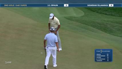 Sudarshan Yellamaraju | Round 4 | 2nd hole | Shot 4 | 2026 THE PLAYERS