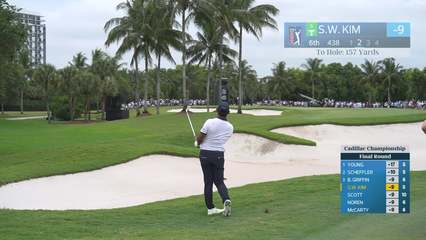 Si Woo Kim | Round 4 | 6th hole | Shot 2 | 2026 Cadillac