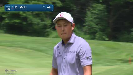 Dylan Wu | Round 4 | 14th hole | Shot 5 | 2025 John Deere