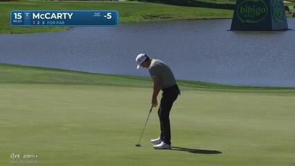 Matt McCarty | Round 2 | 15th hole | Shot 3 | 2025 THE CJ CUP