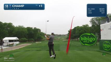 Cameron Champ | Round 1 | 13th hole | Shot 1 | 2025 THE CJ CUP