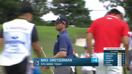 Max Greyserman | Round 1 | 15th hole | Shot 3 | 2025 Baycurrent