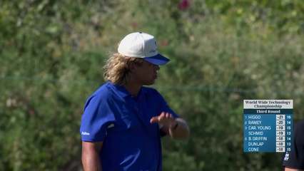 Garrick Higgo | Round 3 | 17th hole | Shot 2 | 2025 World Wide Technology