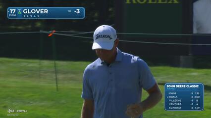 Lucas Glover | Round 2 | 17th hole | Shot 4 | 2025 John Deere