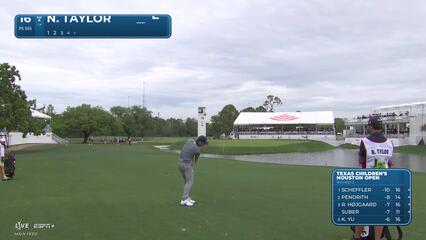 Nick Taylor | Round 2 | 16th hole | Shot 3 | 2025 Houston Open