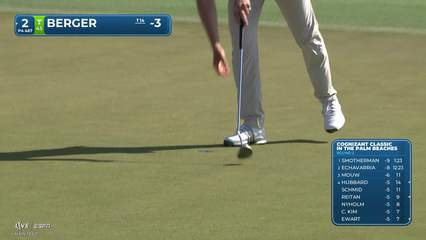 Daniel Berger | Round 2 | 2nd hole | Shot 4 | 2026 Cognizant Classic