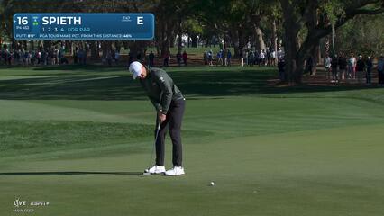 Jordan Spieth | Round 2 | 16th hole | Shot 4 | 2025 Valspar