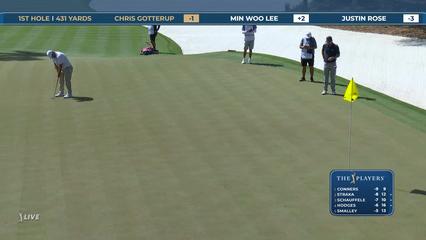 Christopher Gotterup | Round 2 | 1st hole | Shot 4 | 2026 THE PLAYERS