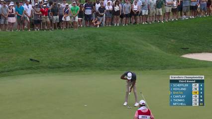 Akshay Bhatia | Round 3 | 5th hole | Shot 3 | 2026 Travelers