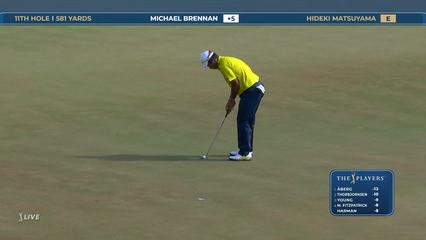 Hideki Matsuyama | Round 4 | 11th hole | Shot 4 | 2026 THE PLAYERS