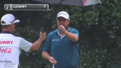 Shane Lowry | Round 3 | 2nd hole | Shot 3 | 2025 TOUR Championship