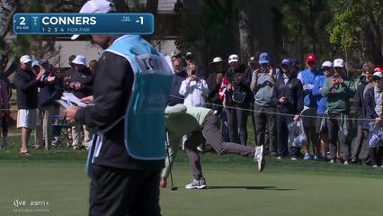 Corey Conners | Round 2 | 2nd hole | Shot 4 | 2025 Valspar