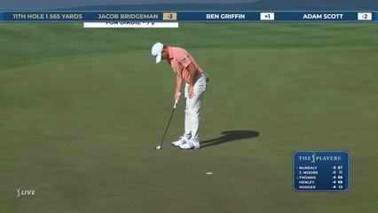Jacob Bridgeman | Round 1 | 11th hole | Shot 4 | 2026 THE PLAYERS