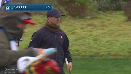 Adam Scott | Round 3 | 7th hole | Shot 3 | 2025 AT&T Pebble Beach