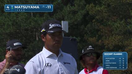 Hideki Matsuyama | Round 2 | 4th hole | Shot 1 | 2025 Rocket Classic