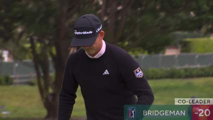 Jacob Bridgeman | Round 4 | 15th hole | Shot 4 | 2026 AT&T Pebble Beach