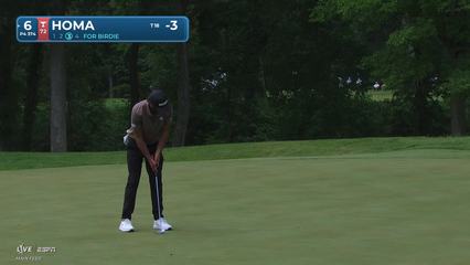 Max Homa | Round 1 | 6th hole | Shot 3 | 2026 John Deere