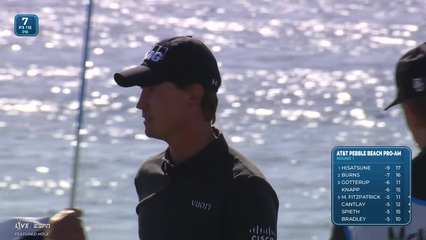 Maverick McNealy | Round 1 | 7th hole | Shot 3 | 2026 AT&T Pebble Beach