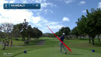 Maverick McNealy | Round 1 | 3rd hole | Shot 1 | 2025 Sony Open