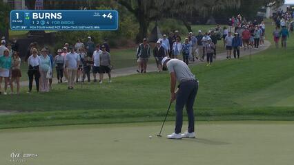 Sam Burns | Round 2 | 1st hole | Shot 3 | 2025 Arnold Palmer Invitational