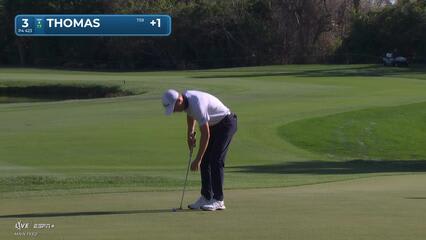 Justin Thomas | Round 3 | 3rd hole | Shot 4 | 2025 Valspar