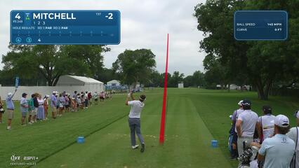 Keith Mitchell | Round 3 | 4th hole | Shot 1 | 2025 Charles Schwab