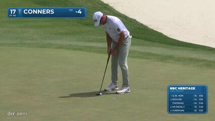 Corey Conners | Round 4 | 17th hole | Shot 3 | 2025 RBC Heritage