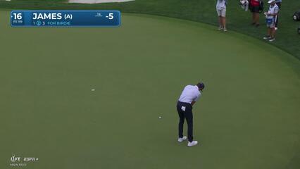 Benjamin James | Round 2 | 16th hole | Shot 2 | 2025 Valero