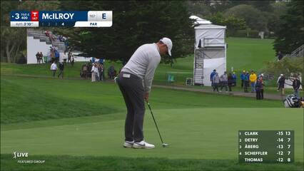 Rory McIlroy | 2024 AT&T Pebble Beach | Round 3 | 3rd hole | Shot 4