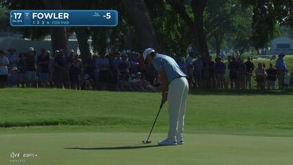 Rickie Fowler | Round 2 | 17th hole | Shot 4 | 2025 Charles Schwab