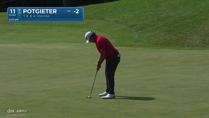 Aldrich Potgieter | Round 1 | 11th hole | Shot 4 | 2025 John Deere