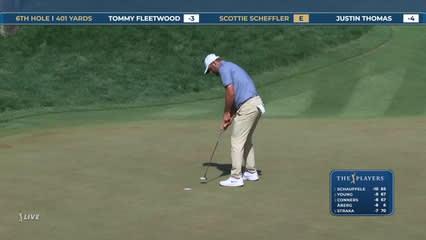 Scottie Scheffler | Round 2 | 6th hole | Shot 4 | 2026 THE PLAYERS