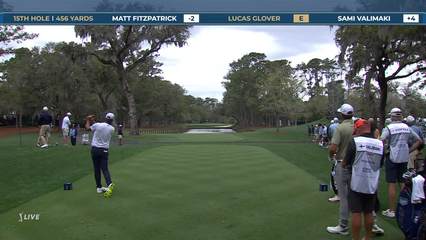 Lucas Glover | Round 1 | 15th hole | Shot 1 | 2026 THE PLAYERS
