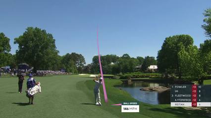 Kristoffer Reitan | Round 4 | 7th hole | Shot 2 | 2026 Truist Championship