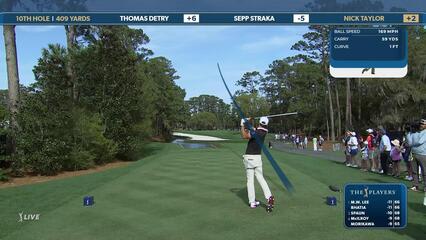 Nick Taylor | Round 2 | 10th hole | Shot 1 | 2025 THE PLAYERS