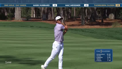 Thorbjørn Olesen | Round 2 | 2nd hole | Shot 2 | 2026 THE PLAYERS