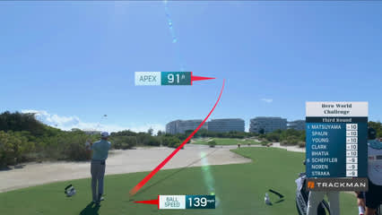 Corey Conners | Round 3 | 2nd hole | Shot 1 | 2025 Hero World Challenge